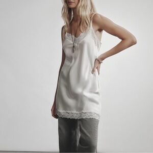 Intimissimi Cream Lace Trim Slip
